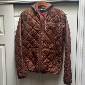 Patagonia Men's Chocolate Brown Puffer Jacket